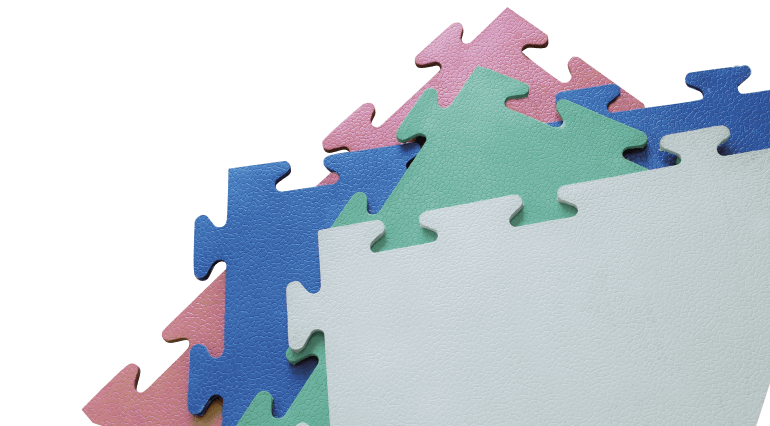 PISOS PARA GIMNASIO TIPO ROMPECABEZAS | UNIDAD HIDRAULICA